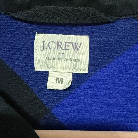 J Crew Blue and Black Plaid Shirt - Picture 3 of 3